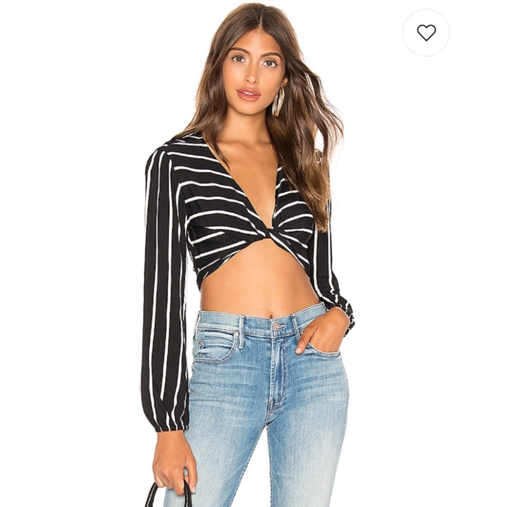 Flynn Skye That’s A Wrap Crop Top
